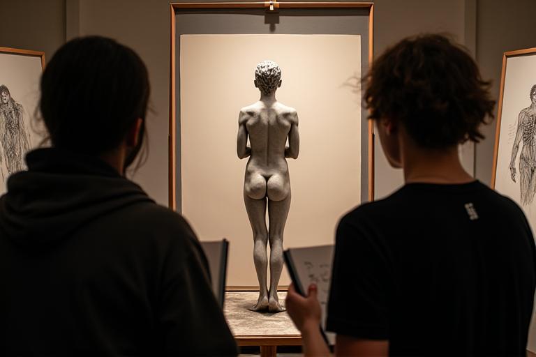 Anatomie Zeichnen Modell Intensivworkshop