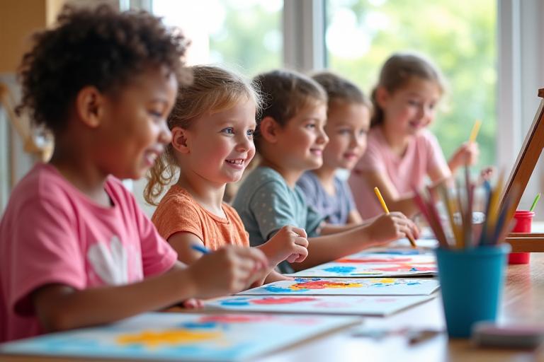 Kinderkunstkurs Wien Kreativförderung